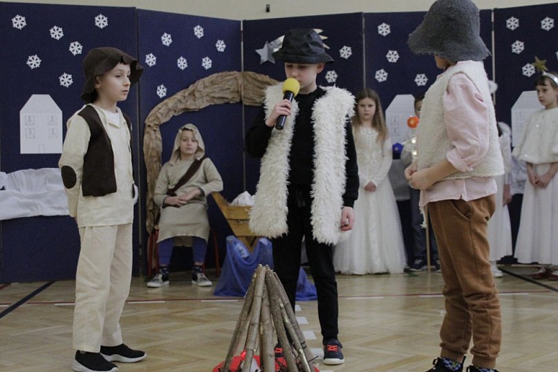 Jasełka, kolędy i świąteczny nastrój w Czwórce