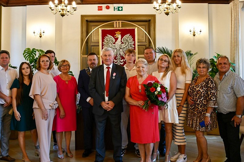 Złote Gody Haliny i Tadeusza Nowakowskich