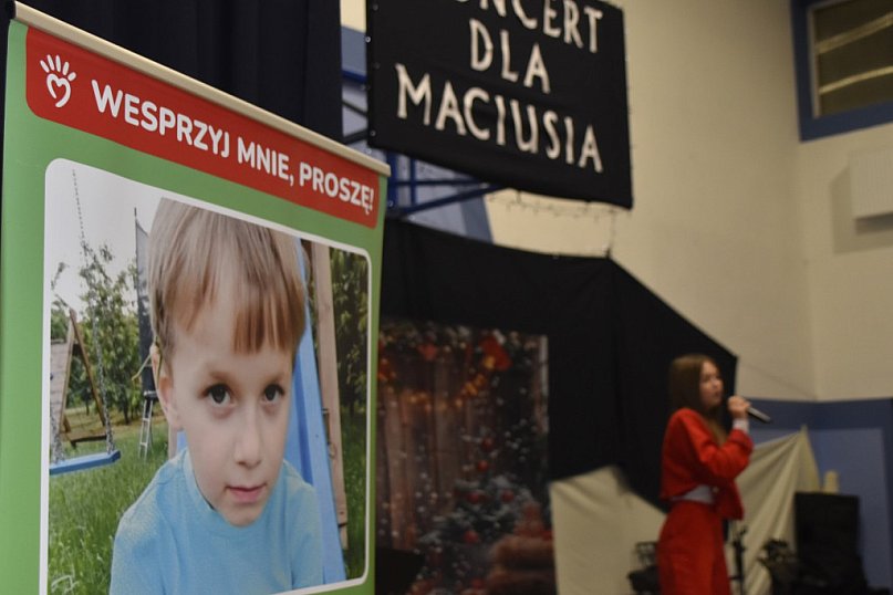 Wielkie Serca pięknie zagrały dla Maciusia
