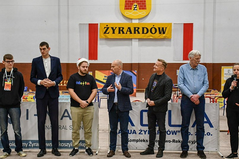 Hala AQUA jest areną dla mistrzów kostki Rubika!