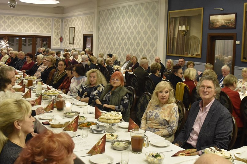 Wspólna Wigilia Seniorów Uniwersytetu Trzeciego Wieku