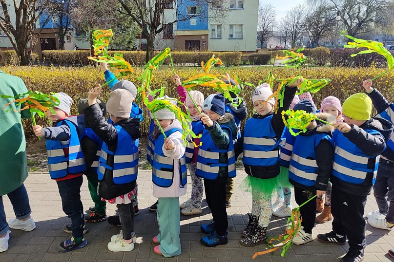 Powitanie wiosny i kolorowe skarpetki