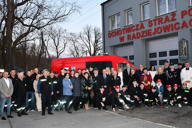 Kolejny prezent dla strażaków z Gminy Radziejowice