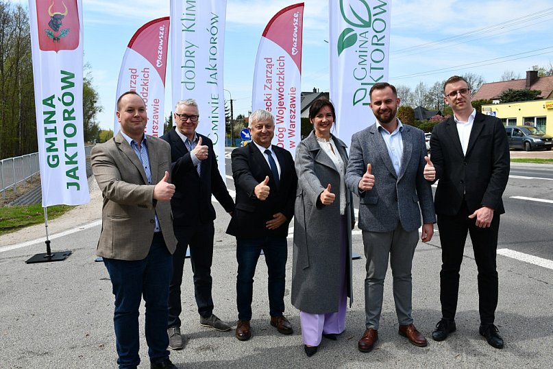 Teraz DW719 w Jaktorowie jest komfortowa i bezpieczna