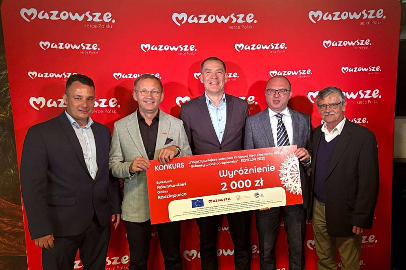 Sołectwo Adamów-Wieś wśród mazowieckich liderów