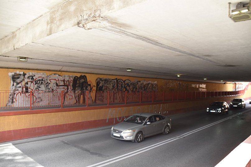 Do tunelu wrócił przyzwoity wygląd.