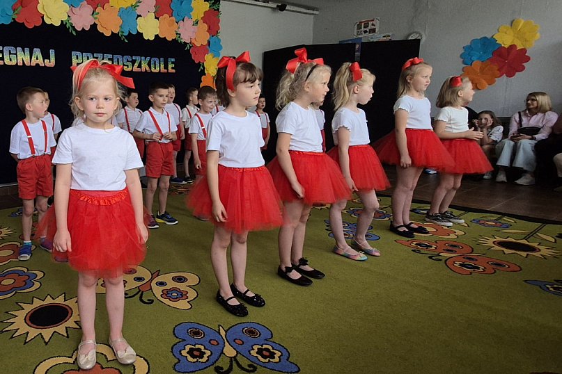 Pożegnanie sześciolatków z grupy Misie