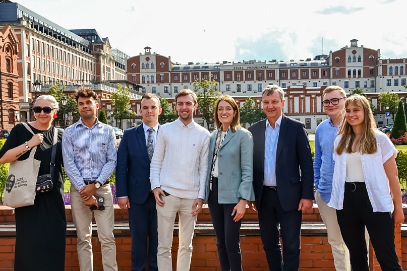 Niespodziewana wizyta Przewodniczącej Parlamentu