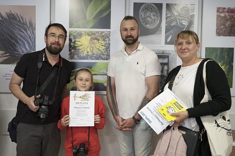 Zakończenie roku u młodych fotografików
