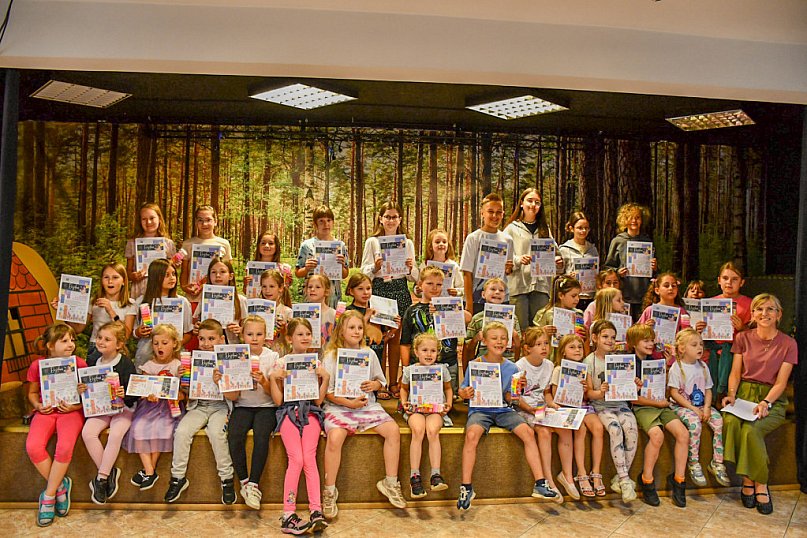 Kolorowy finał roku plastycznego w ODK Żyrardów