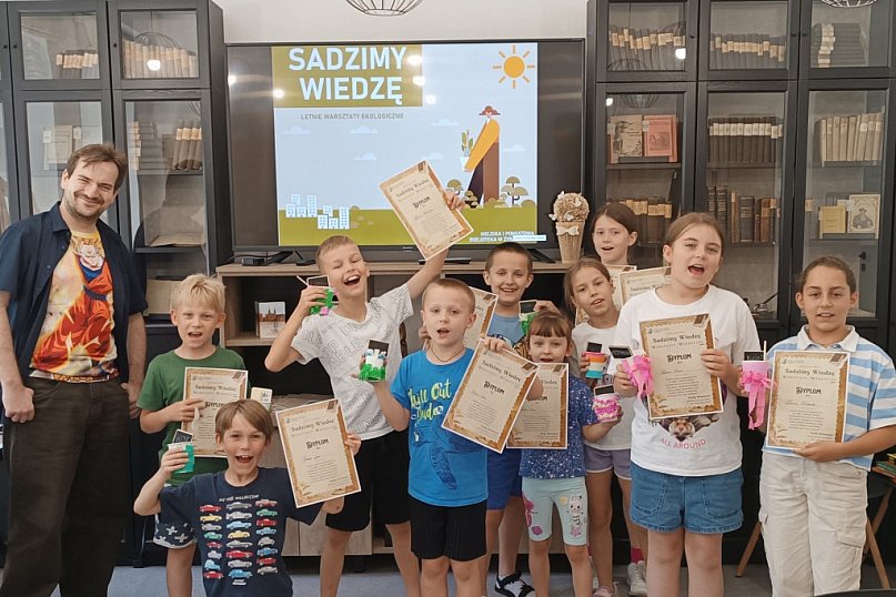 "Sadzimy Wiedzę" – ekologiczne warsztaty