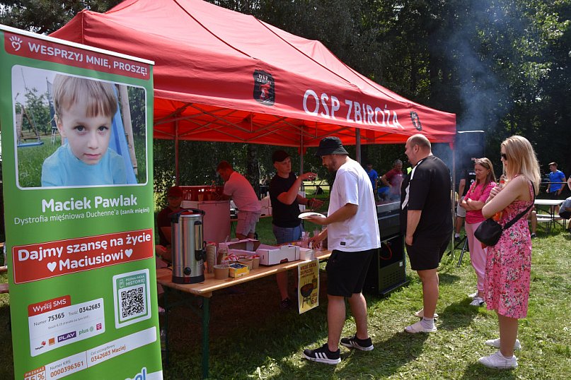 Piknik wielkich serc dla Maciusia