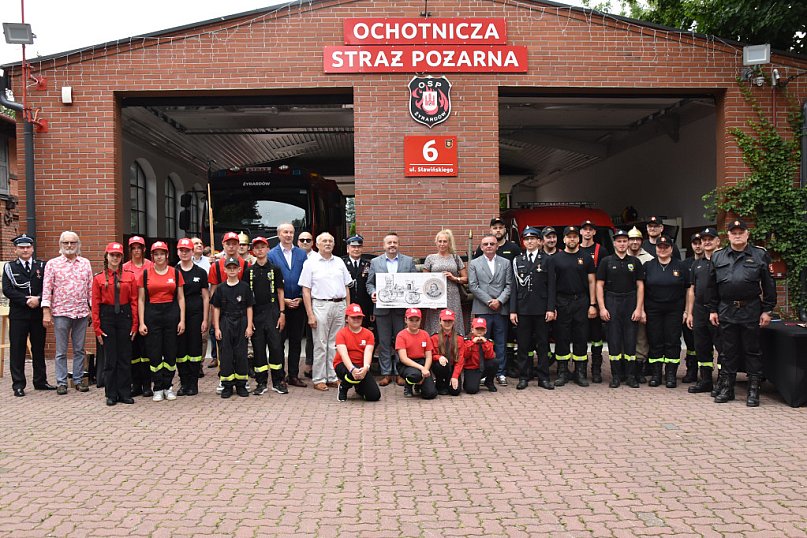 Są dumni z historii żyrardowskiego pożarnictwa