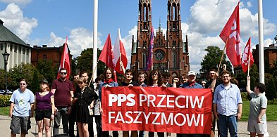 Kontrmanifestacja Młodych Socjalistów PPS -45023