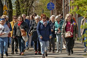 Wiosenny spacer po Żyrardowie