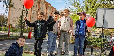 Dzień Ziemi na nowym placu zabaw w SP nr 3