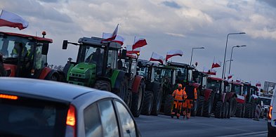 Rolnicy protestowali na obwodnicy Żyrardowa-46558