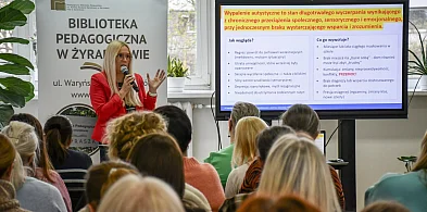 W Bibliotece Pedagogicznej  o spektrum autyzmu