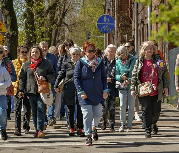Wiosenny spacer po Żyrardowie