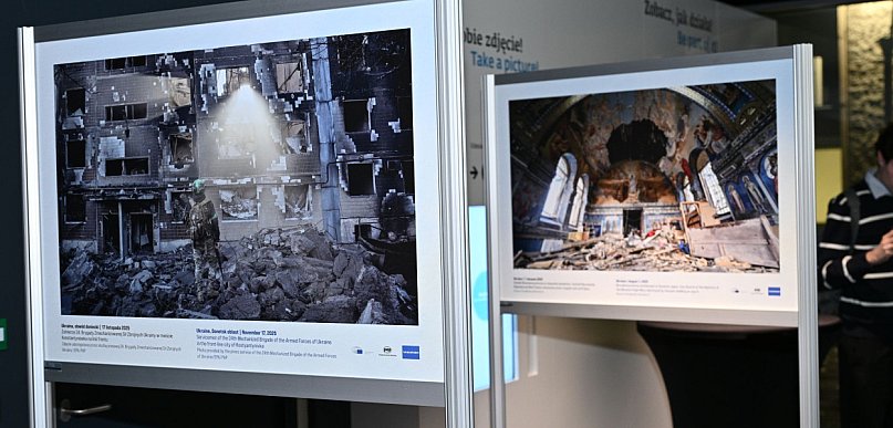 Wystawa „Ukraine in Focus” pokazuje prawdę o wojnie