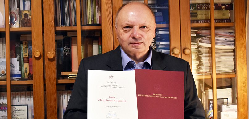 Zbigniew Kołaczek uhonorowany Nagrodą Ministra Kultury