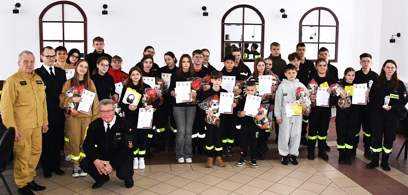 Młodzi strażacy z Żyrardowa i Osuchowa - bezkonkurencyjni