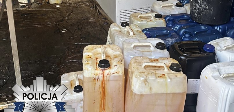 Policjanci zlikwidowali fabrykę narkotyków w Żyrardowie