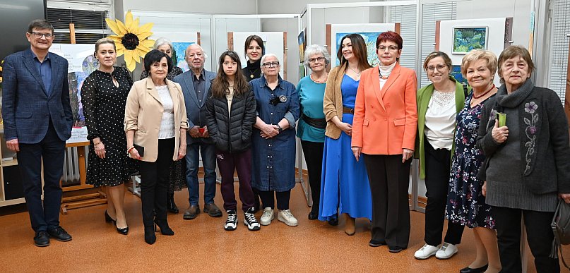 To był miły wieczór w atmosferze sztuki