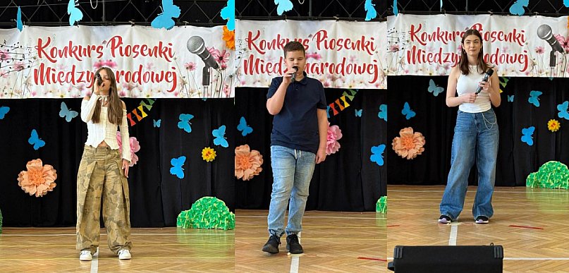 Konkurs Piosenki Międzynarodowej w Szkole Podstawowej nr 7 w Żyrardowie