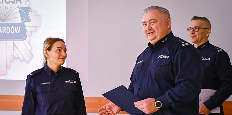 Roczna odprawa w Komendzie Powiatowej Policji w Żyrardowie