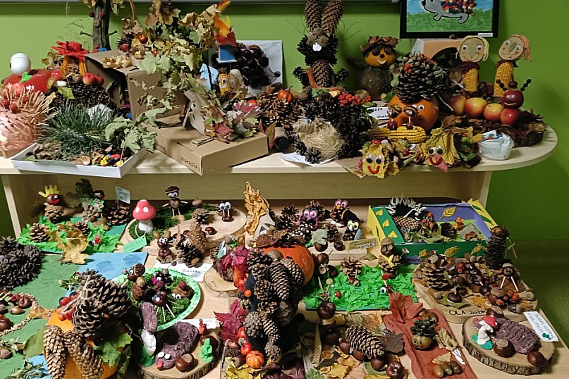 Mali artyści stworzyli „Jesienne stworki”