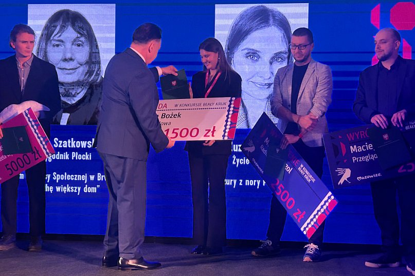 „Białe Kruki” i nagrody przyznano dziennikarzom