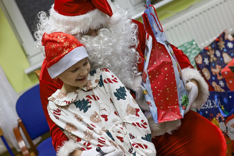 Mikołaj w świetlicy TPD