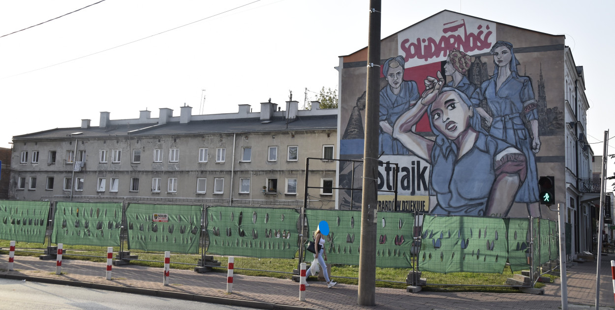 Mural „Solidarności” wraca do Żyrardowa 