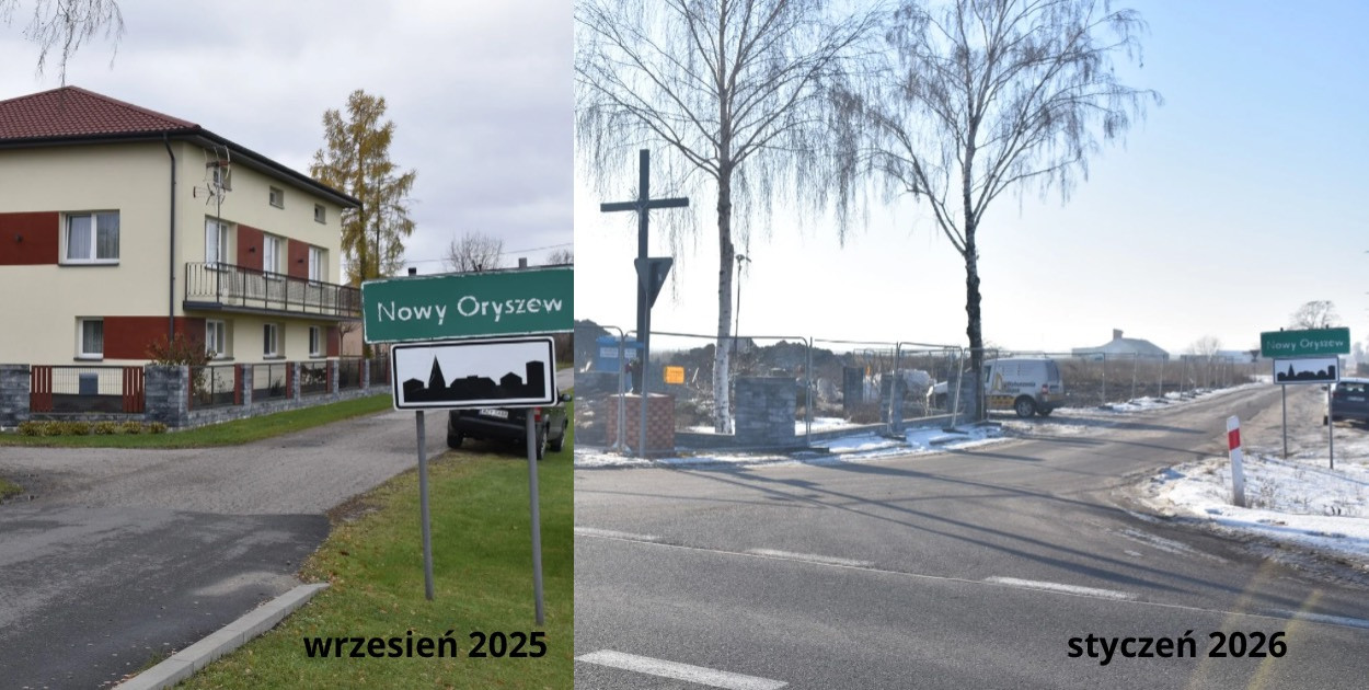 Nowy Oryszew - wyburzone domy i… ostatnich 10 gospodarzy