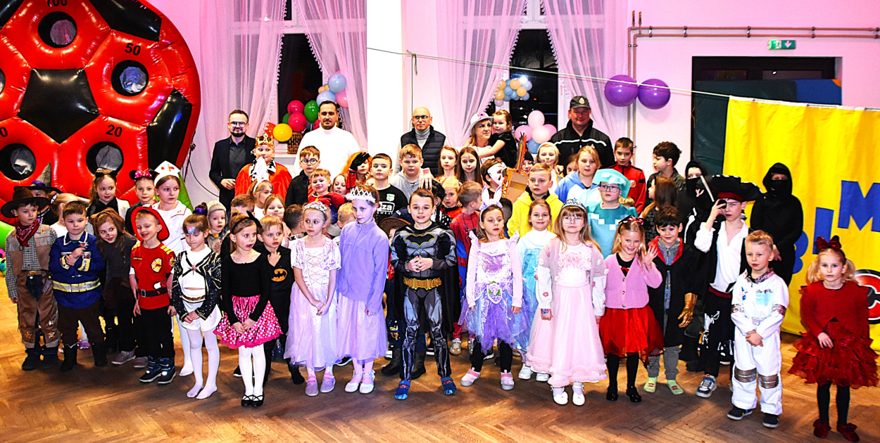 Burmistrzowski bal nad bale - karnawałowa magia dla dzieci w Wiskitkach