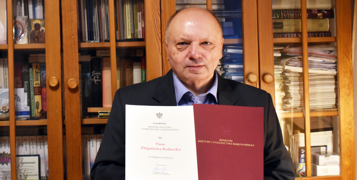 Zbigniew Kołaczek uhonorowany Nagrodą Ministra Kultury