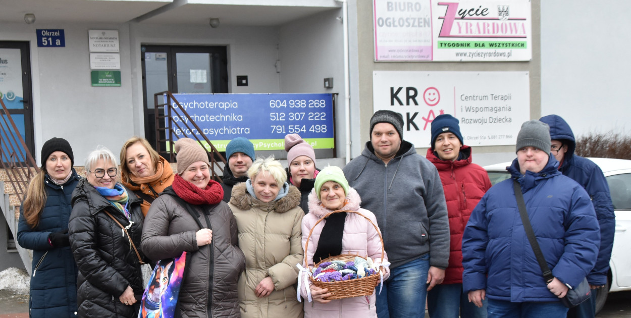 Rozdali Żyrardowianom setki pięknych serc