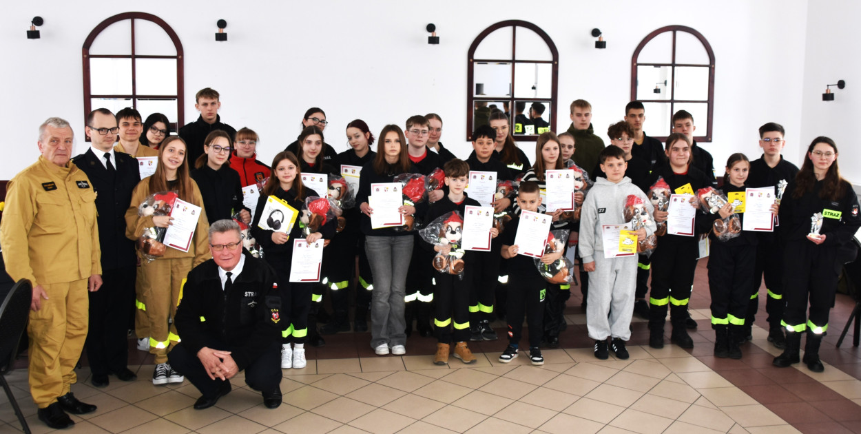 Młodzi strażacy z Żyrardowa i Osuchowa - bezkonkurencyjni
