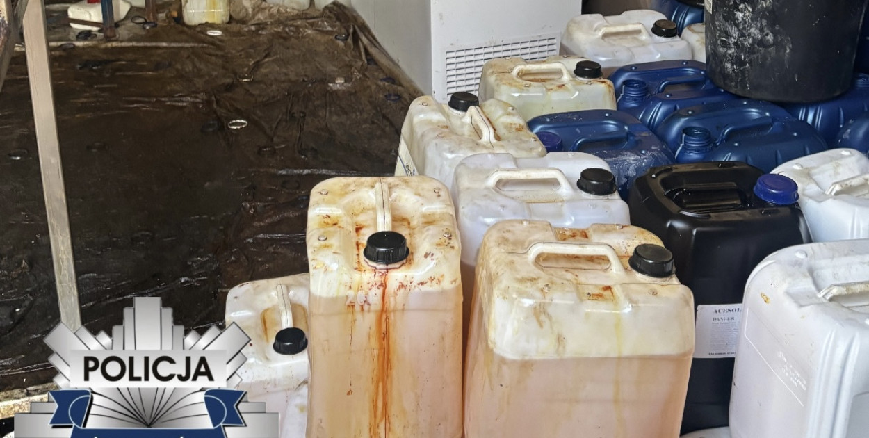 Policjanci zlikwidowali fabrykę narkotyków w Żyrardowie