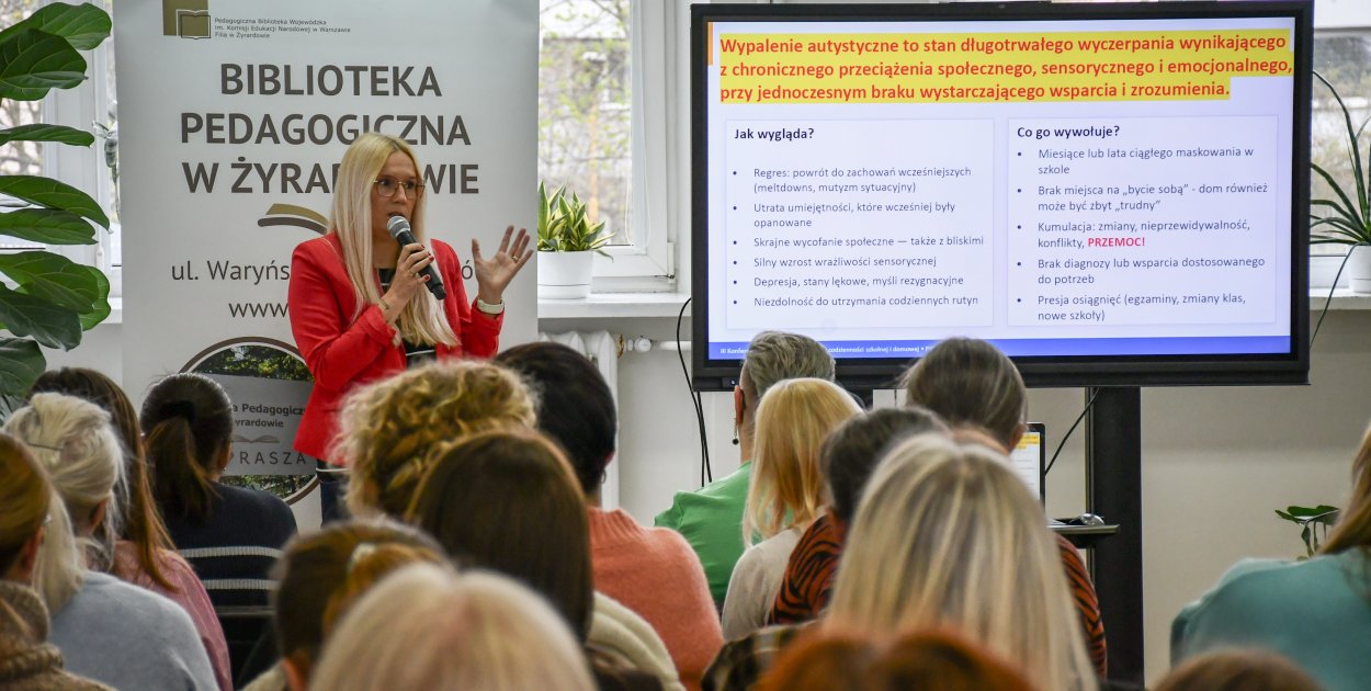 W Bibliotece Pedagogicznej  o spektrum autyzmu