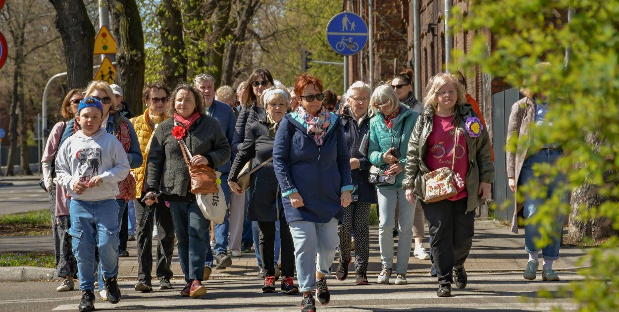 Wiosenny spacer po Żyrardowie